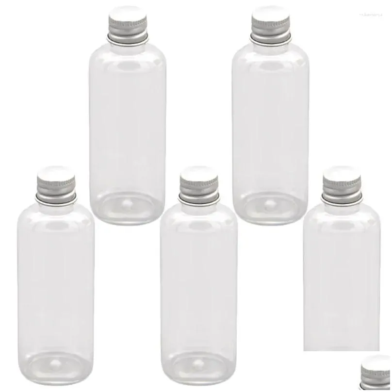 Storage Bottles 10 Pcs Refillable Travel Flacon Empty Plastic Makeup Water Container