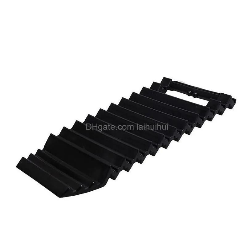 Travel Roadway Product Car Emergency Rescue Anti-Skid Board Reery Tracks Road Tyre Ladder Sand Snow Mud Accessories Drop Delivery