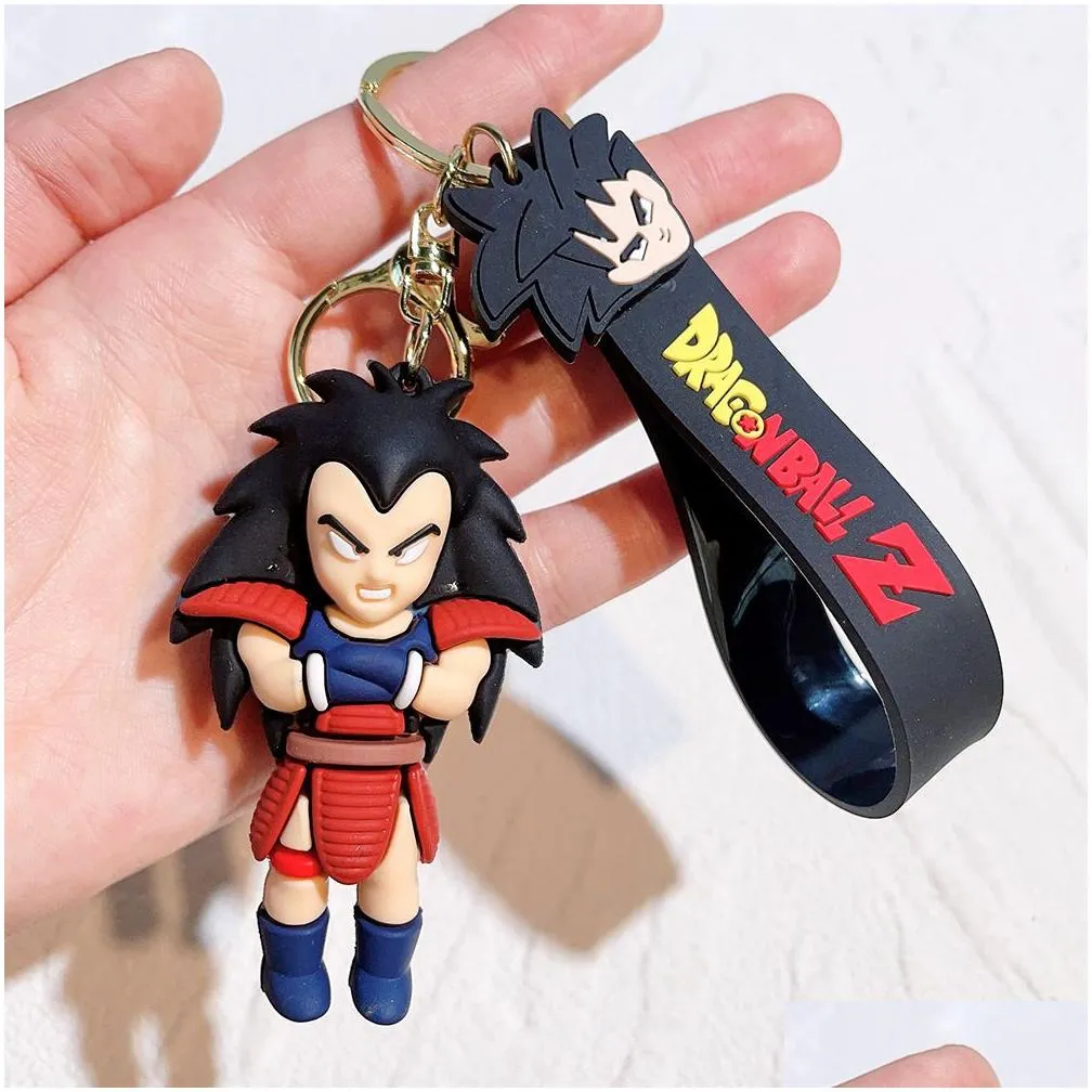 Jewelry Fashion Cute Designs 3D Jewelry Keychain Different Design Pvc Key Ring Accessories Drop Delivery Baby, Kids Maternity Accessor Dh9Ko