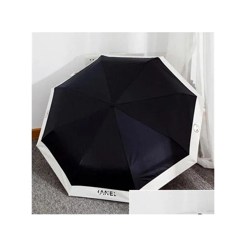 luxury automatic sun rain umbrellas folding designer umbrella gc2091