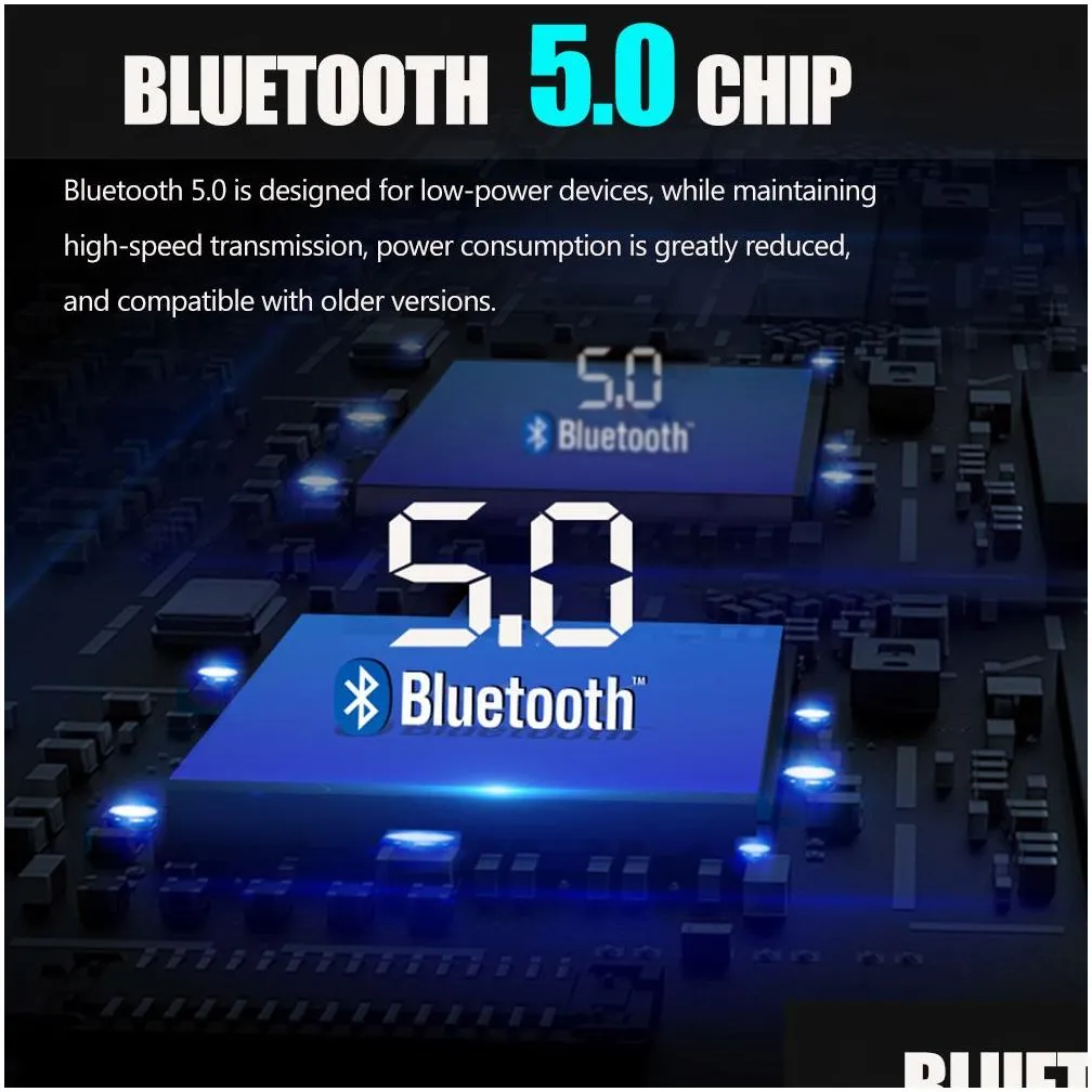 Bluetooth Car Kit Fm Transmitter Bluetooth Car Mp3 O Player Hands Kit 5V 3.1A Dual Usb  12-24V Tf U Disk Drop Delivery Automobi Dhrxl