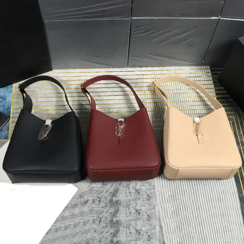 Women Designer Rose Hobo Totes Designer Tote Bag Soft Large Hobos Bags Luxury Handbag Letters S Handbags Shopping Bag Womens Purse 2212094D