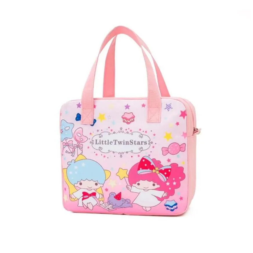 Handbags Kawaii Melody Design Lunch Bags Heat Preservation Waterproof Tote Bag For Student Drop Delivery Baby, Kids Maternity Accessor Dh7P0