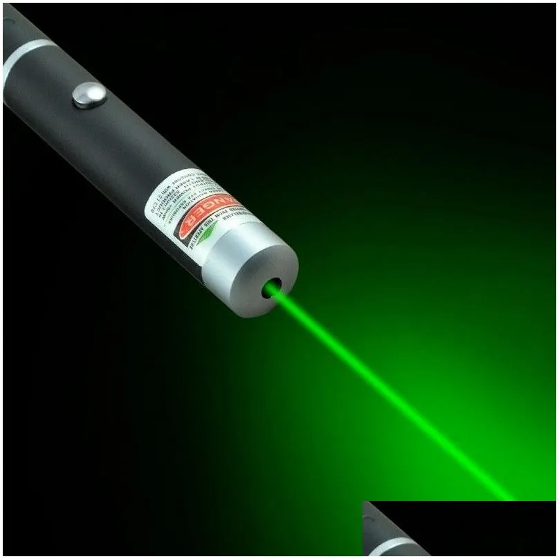 Laser Pointers 15Cm Great Powerf Green Blue Purple Red Laser Pointer Pen Stylus Beam Light Lights 5Mw Professional High Power Drop De Dhl30