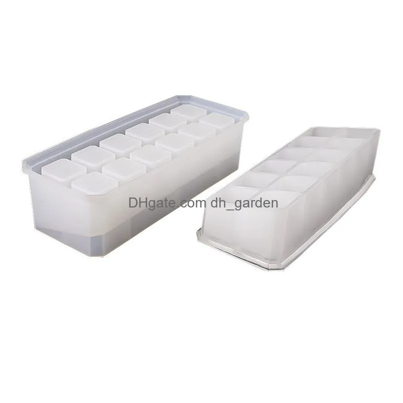 Molds Diy Epoxy Storage Box Sile Mold 9 12 Grid Rec Boxes Case Resin Molds Jewelly Accessories Holder Making Drop Delivery J Dhgarden Dhi0O