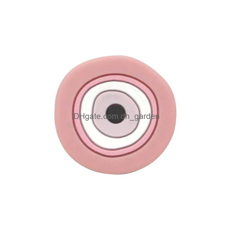 Other Round Mini Eyes Sile Loose Beads Bpa Teething Chewable Bead For Diy Baby Pacifier Chain Nursing Necklace Drop Delivery Dhgarden Dhfbo