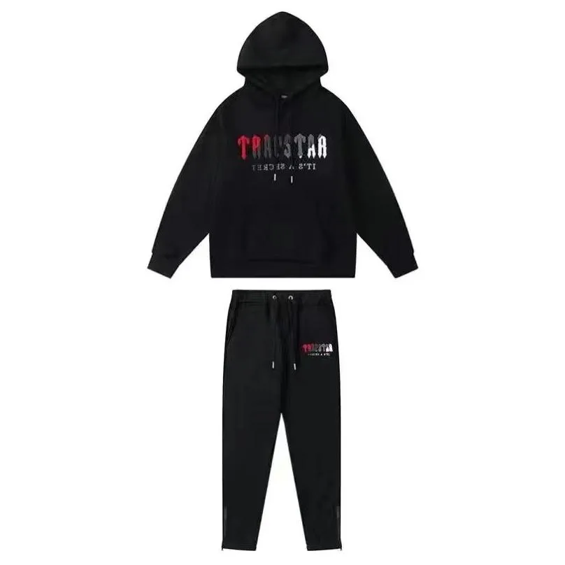 Trapstar tracksuits embroidery mens sweater trousers set designer womens trapstar hoodie sweatshirts sports suit Shirt Pants 2-piece set cortiez