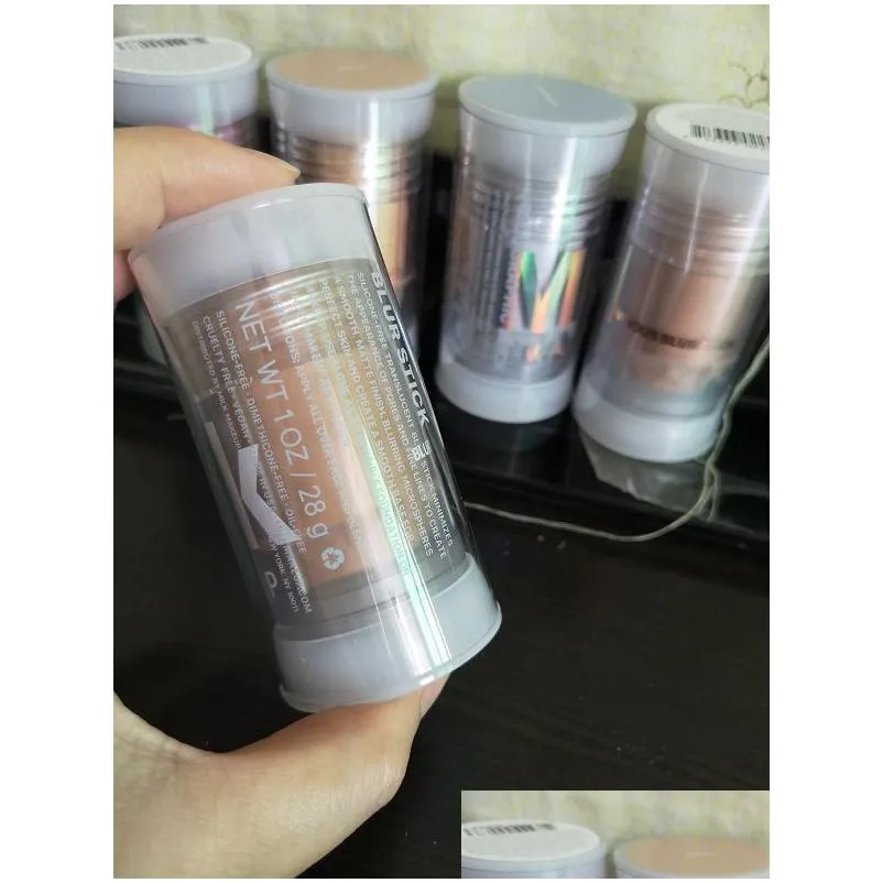 Foundation Primer Milk Makeup Matte Primer Blur Stick Luminous Holographic Highlighter 5 Shades Genuine Quality Imperfection Concealer Dhtml