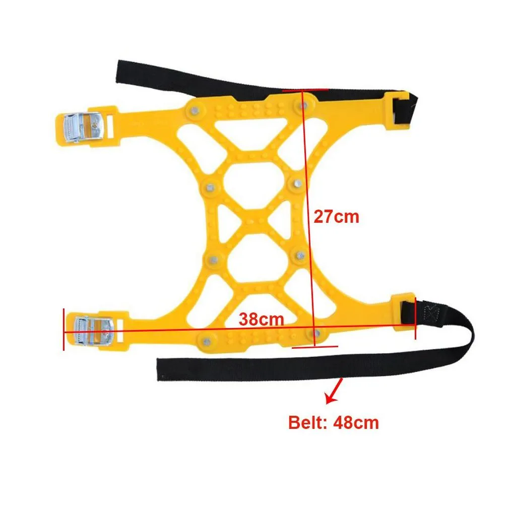 Car Tire Snow Chain Auto Truck Adjustable Winter Mud Anti Slip Anti-Skid Safty Emergency Security Tyre Wheel Chain Belt236b276b