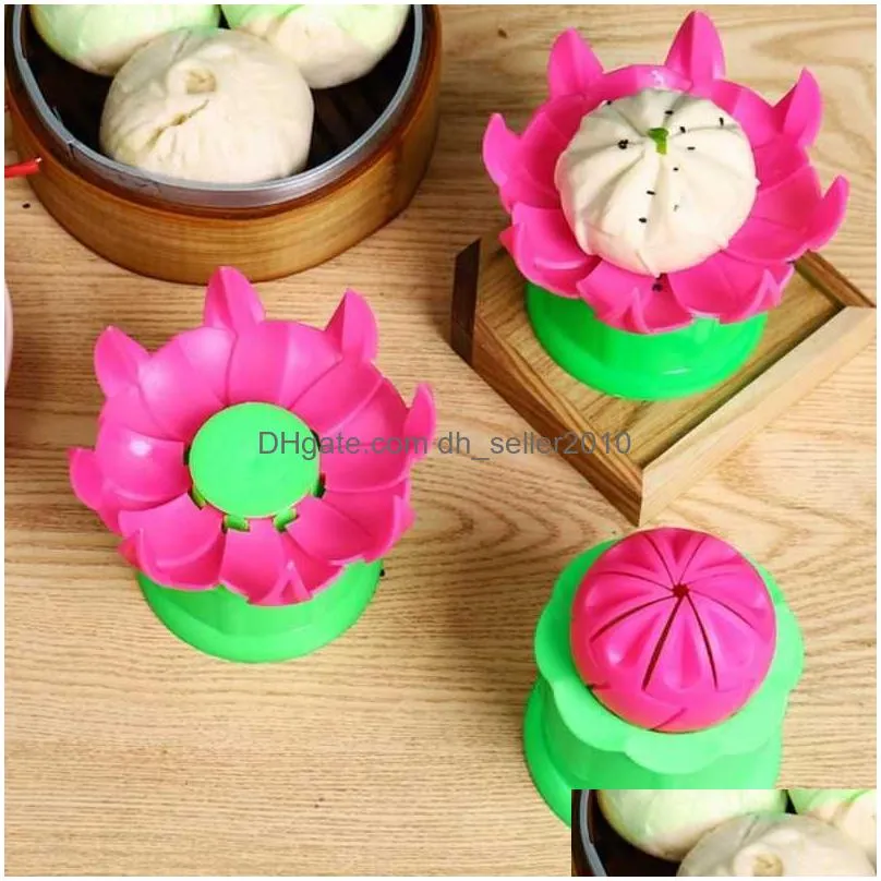 Baking & Pastry Tools New 1 Pcsdiy Kitchen Cooking Tools Chinese Steamed Buns Pastry Pie Steaming Hine Mod Bun Making Drop Delivery Ho Dh9Lh