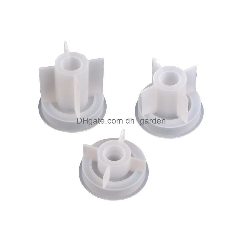 Molds Candle Holder Sile Molds Concrete Plaster Holders With Round Base Mod For Diy Epoxy Resin Candlestick Drop Delivery Je Dhgarden Dhifw