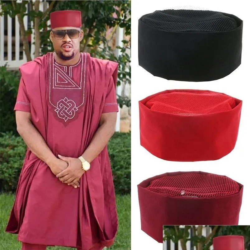 h d 58-60cm hats for men african fashion cap ankara dashiki mens vintage hats wedding party male caps clothing accessories 220507