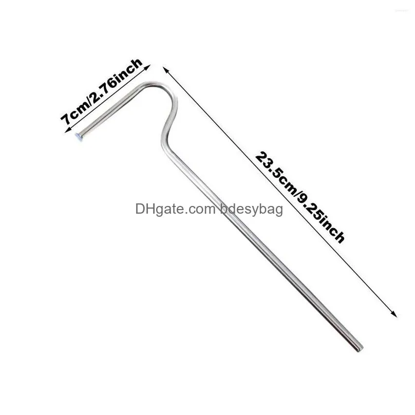 Drinking Straws Drinking Sts Summer Anti Wrinkle St Set Reusable 304 Stainless Steel Curved With Cleaning Brush For Coffee Cocktail Ba Dh02T