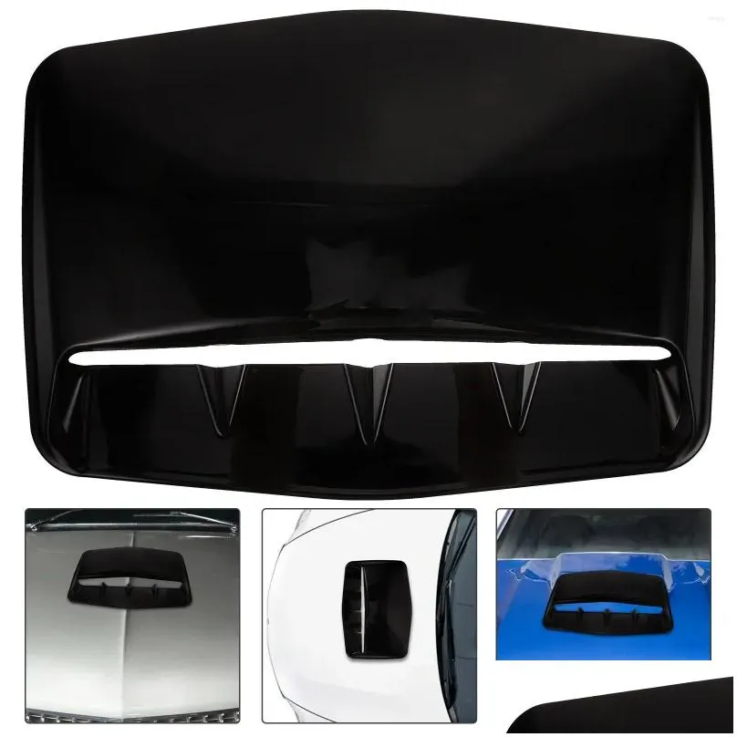 Air Intake Cover Exterior Car Accessories Vent Hood Covers Cars Louvers Plastic Side Scoop Scoops Trucks Decor