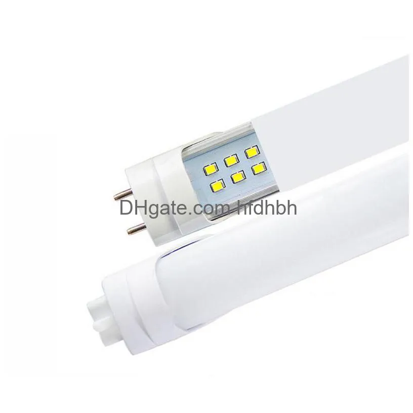 stock in us add 4ft led t8 tubes light 22w 28w 1200mm led fluorescent lamp replace regular tube ac 110-240v ul fcc