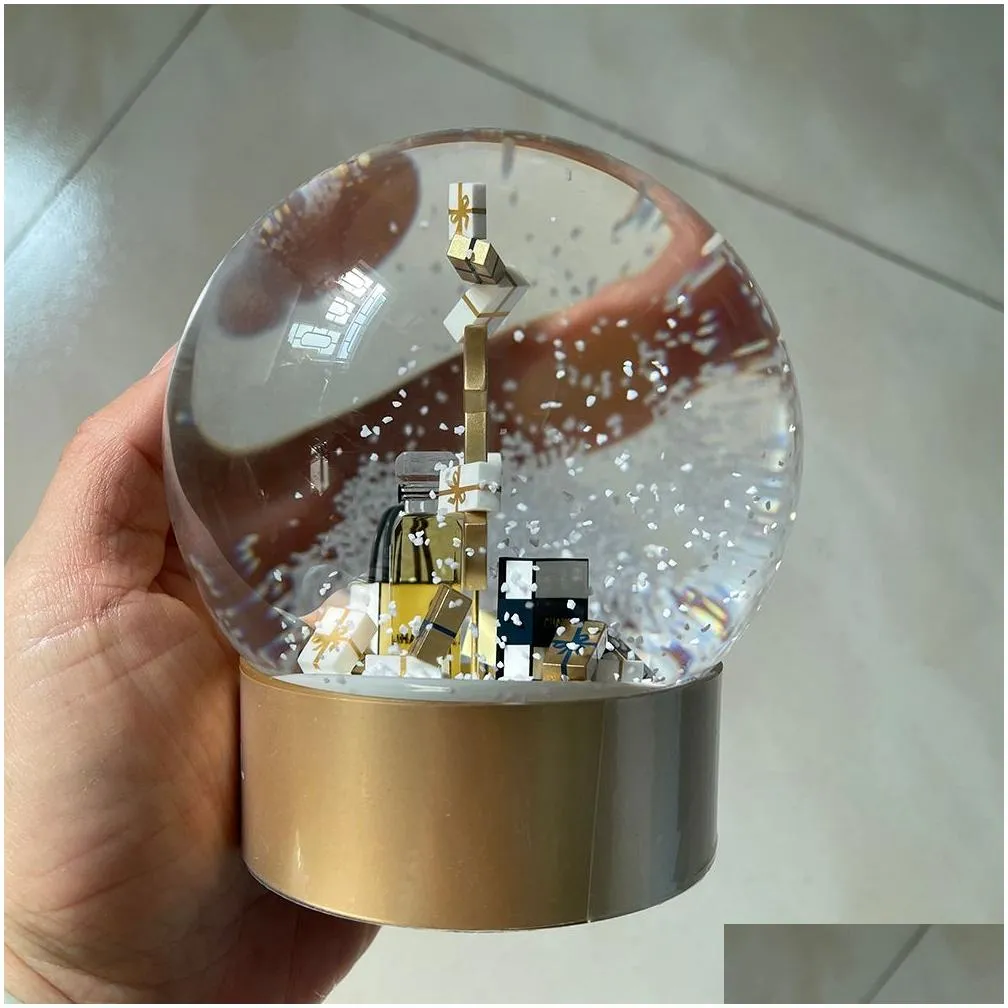 Christmas Decorations 2023 Latest Edition C Classics Christmas Snow Globe With Per Bottle Inside Crystal Ball For Special Birthday Nov Dhmlo