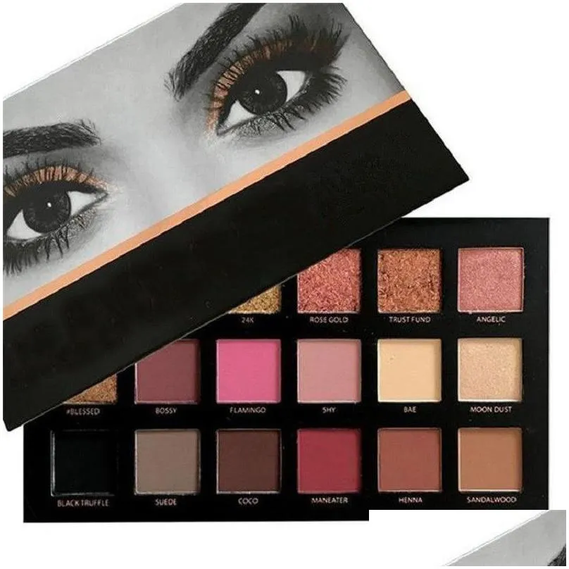 In stock Eye Makeup Mercury Retrograde 18 Colors Eye Shadow Rose Gold Eyeshadow Beauty Make Up Nude Shimmer Matte Shadows