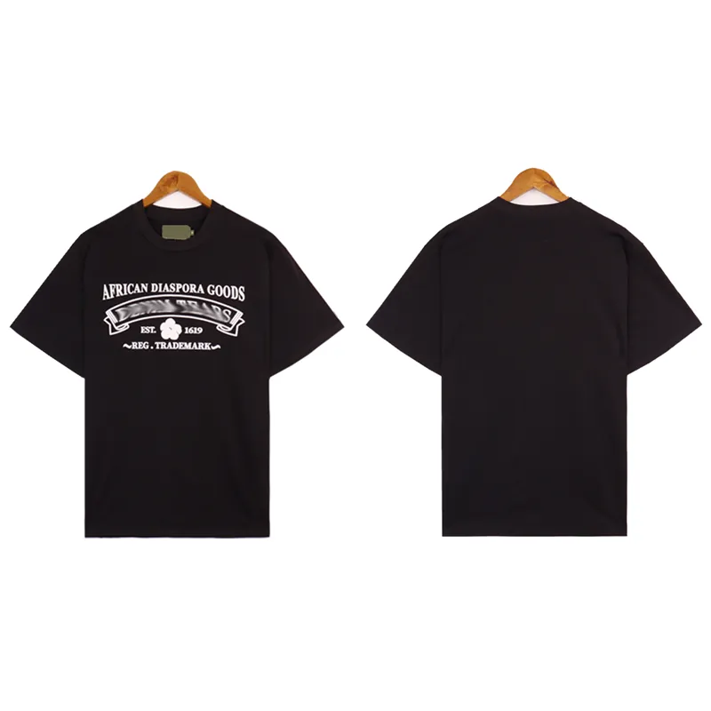 DENIM new kapok full print bubble print Hip Hop loose cotton short sleeve T-shirt for men and womenS-XL