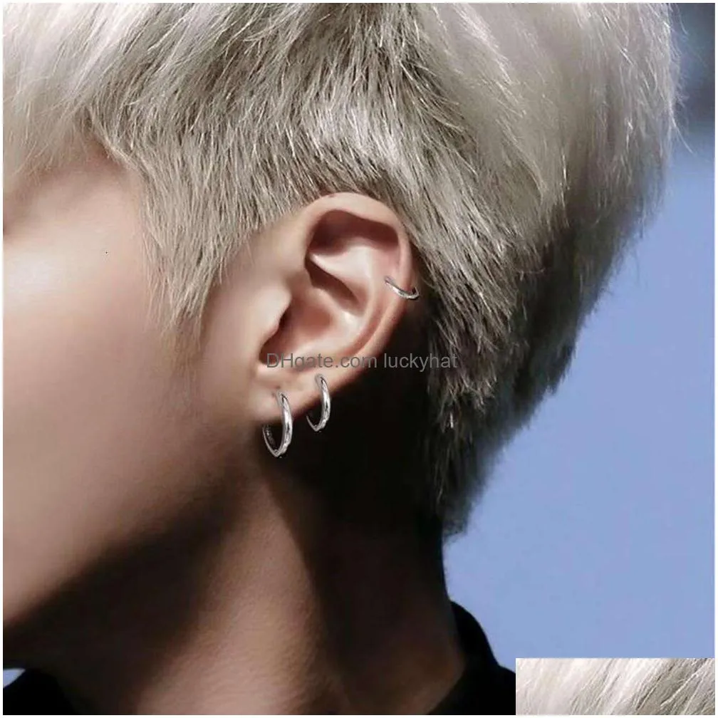 Ear Cuff 2022 Ear Earrings Trendy Personality Single Instagram Bone Clip Without Holes For Mens Drop Delivery Jewelry Earrings Dhxsc