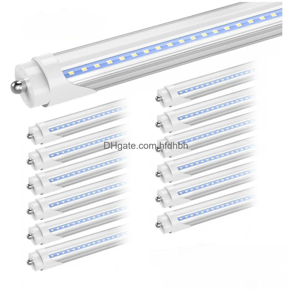 8 45 watt bulbs 8ft led tubes single pin fa8 t8 led tube light 8 ft 8feet 45w leds lights lamp