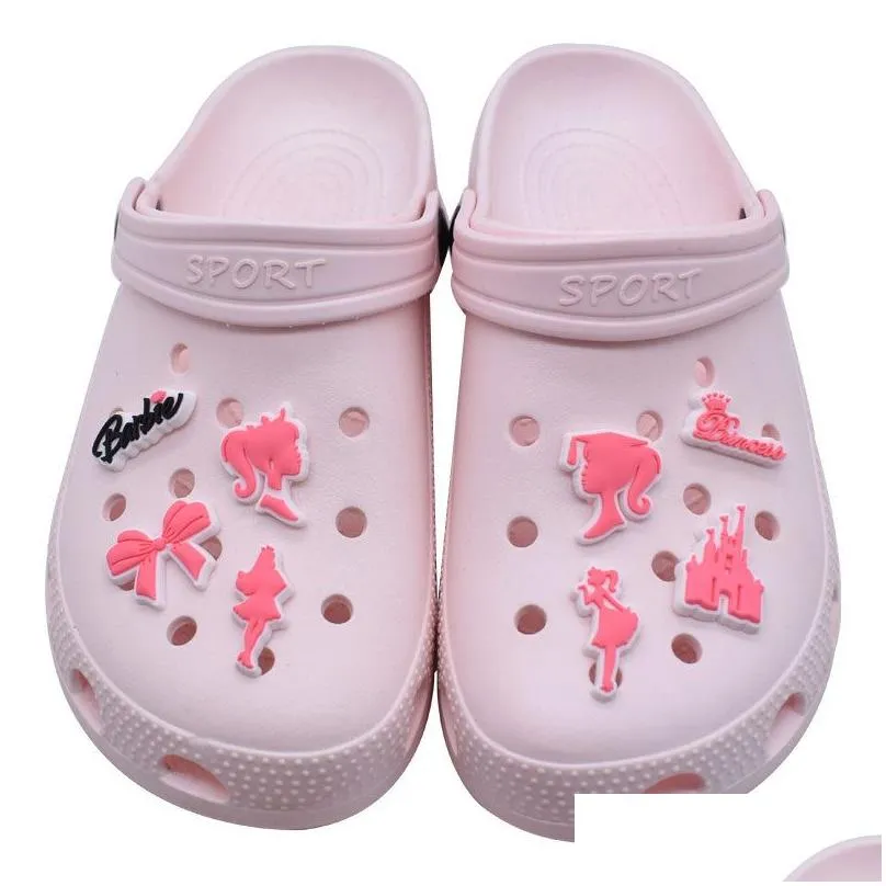 Shoe Parts & Accessories Girls Shoe Charm Parts Accessories Jibitz For Clog Charms Pins Butklc Drop Delivery Shoes Accessories Dhxfr
