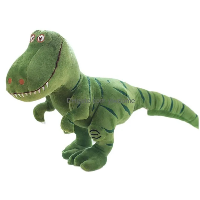 Stuffed & Plush Animals Wholesale Plush Jurassic Toy Hy Wy Cartoon Craft Action Doll Baby Stuff Lot Dinosaur Christmas Drop Delivery T Dhpgy