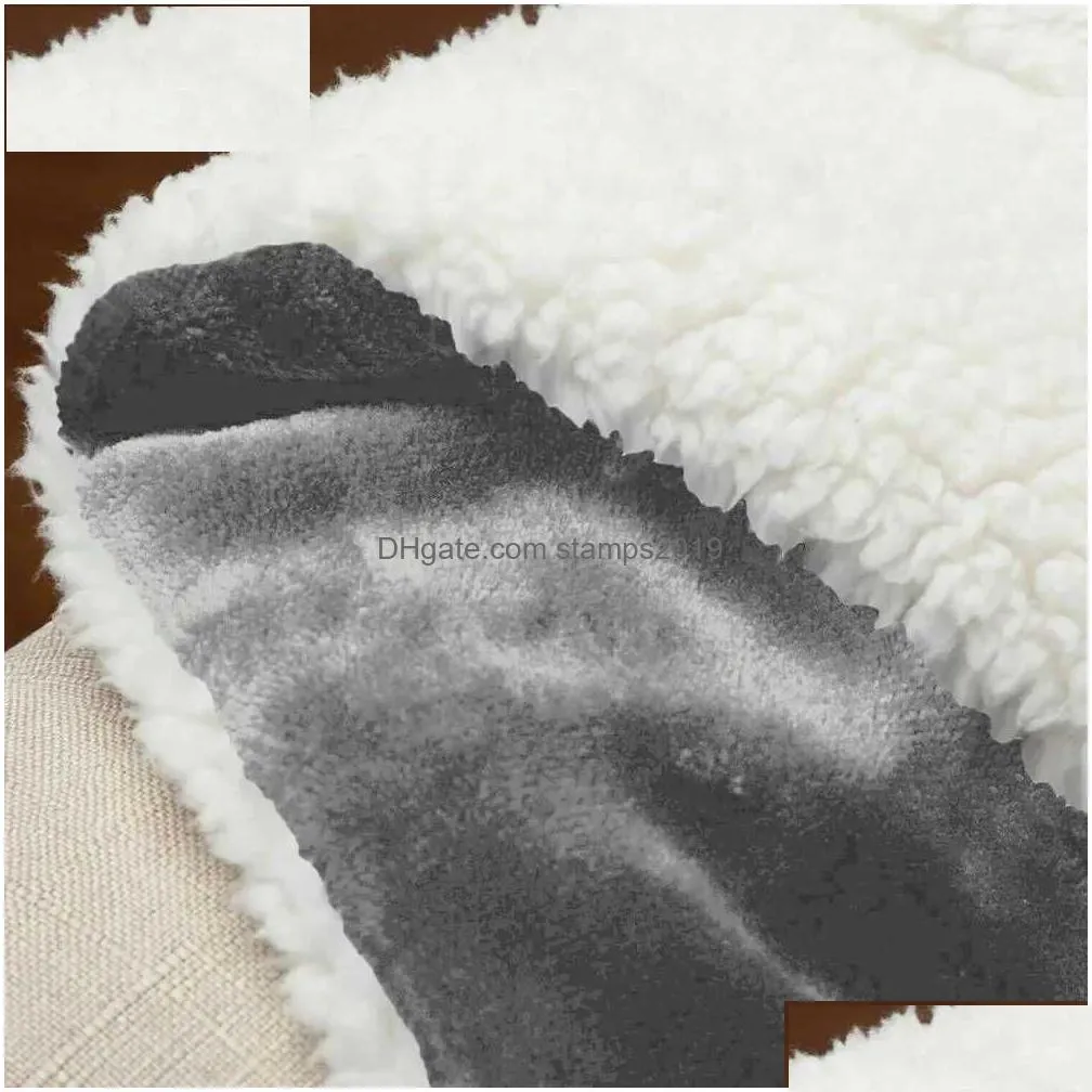 blankets zhenxishushimoxi large sherpa fleece blanket double thick soft warm bed sofa throw blanket double king size winter warm