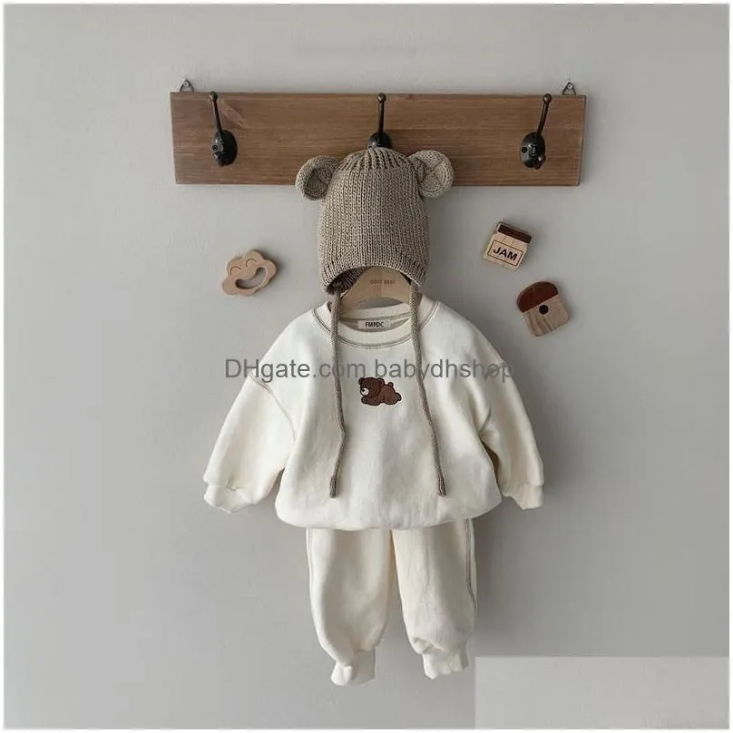 clothing sets luxury designer 2pcs baby boy clothes sets spring toddler girls clothes kids tracksuit for girl suit children clothing