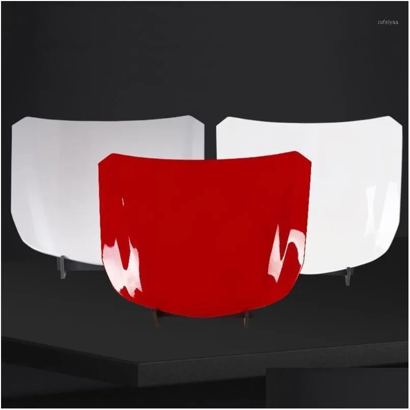55*41cm Metal Car Bonnet Display Model Painted Hood For Automotive Glass Coating Display MO-179E-1 4 colors1