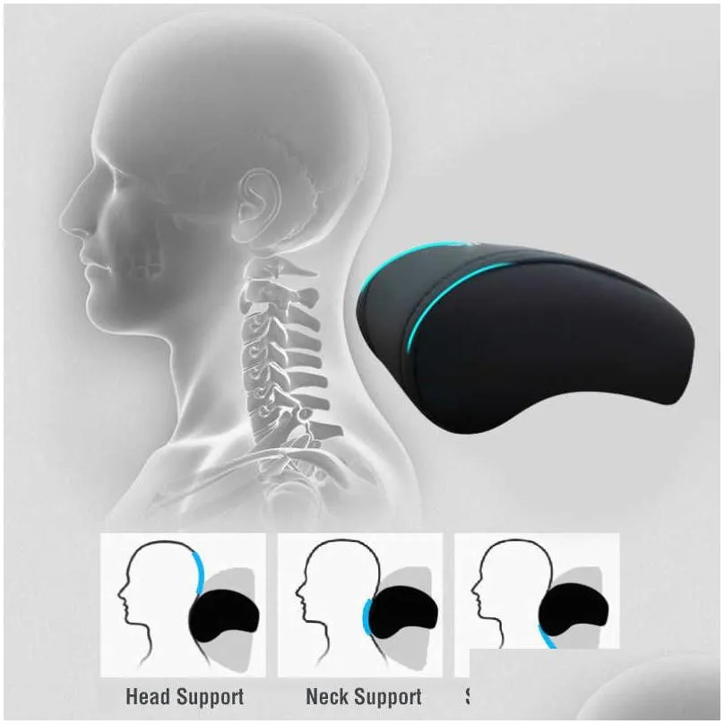 New Car Neck Pillow Headrest Pillow Auto Seat Neck Rest Car Seat Head Support Pillow For Tesla Model 3 /Y /S /X Model Y Accessories