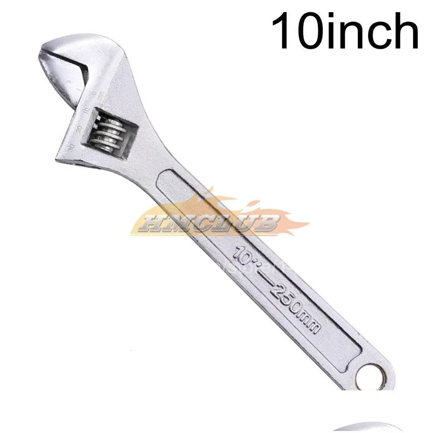 Hand Tools 1 Pcs Steel/2.5/4/6/8/10/12-Inch Monkey Wrench Mini Open-end Wrench Mini Tool Shifting Spanner 104HMCLUB