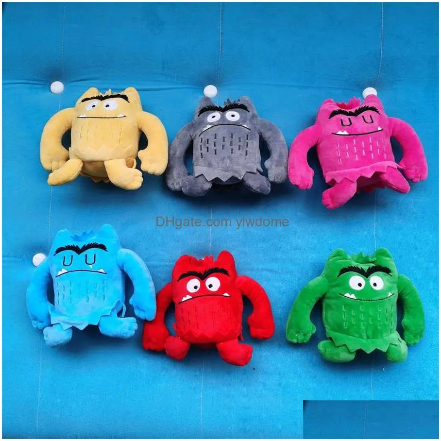 Movies & Tv Plush Toy Colorf Emotional Little Monster Plush Toy Soft Stuffed Animal For Kids Drop Delivery Toys Gifts Stuffed Animals Dh1Mg