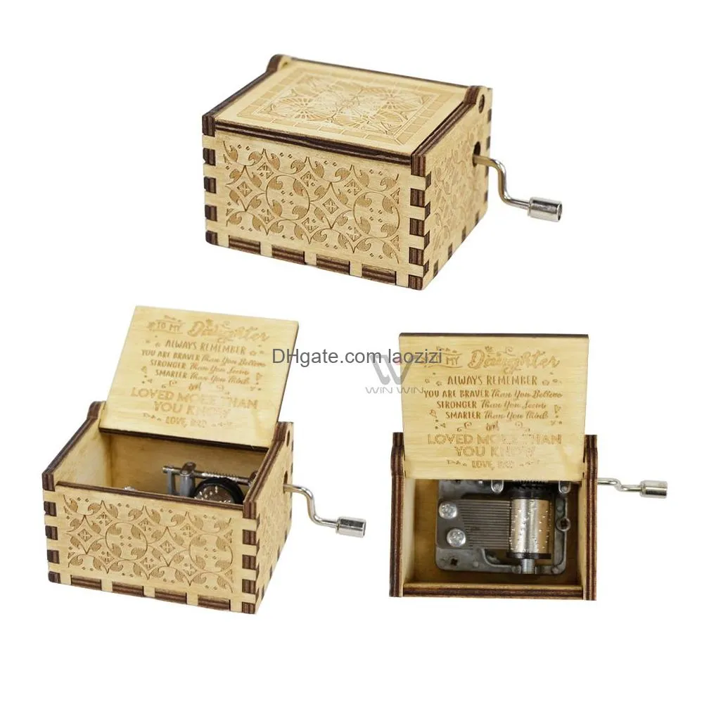 top sale china style souvenir wholesale music boxes for anniversary birthday christmas gift unique beautiful hand cranked carved