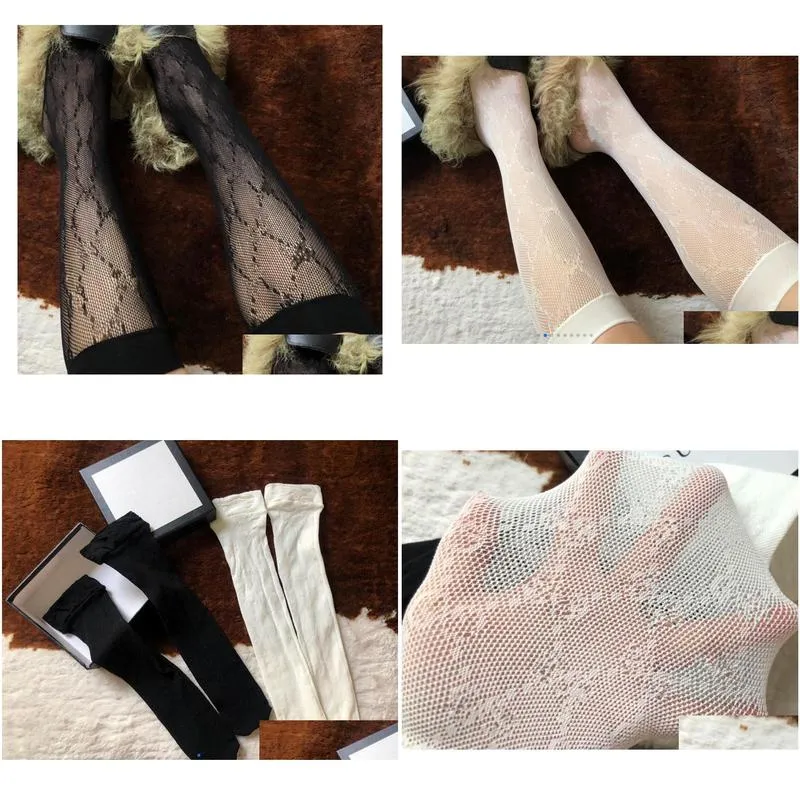 designer net hosiery socks stockings for women luxury 2021 autumn new ladies girls sexy streetwear stocking sock good quality