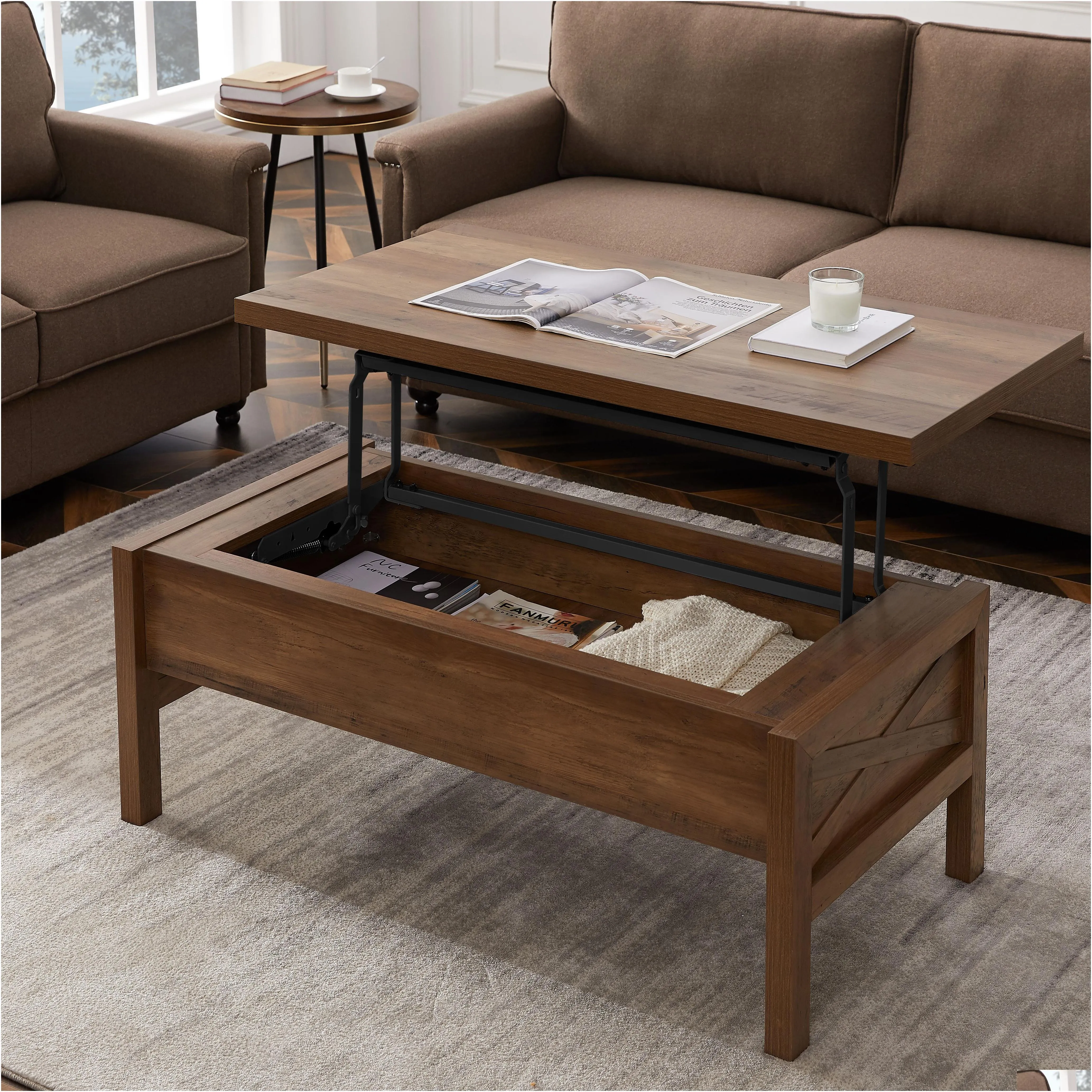 Living Room Furniture,Lift Coffee Table