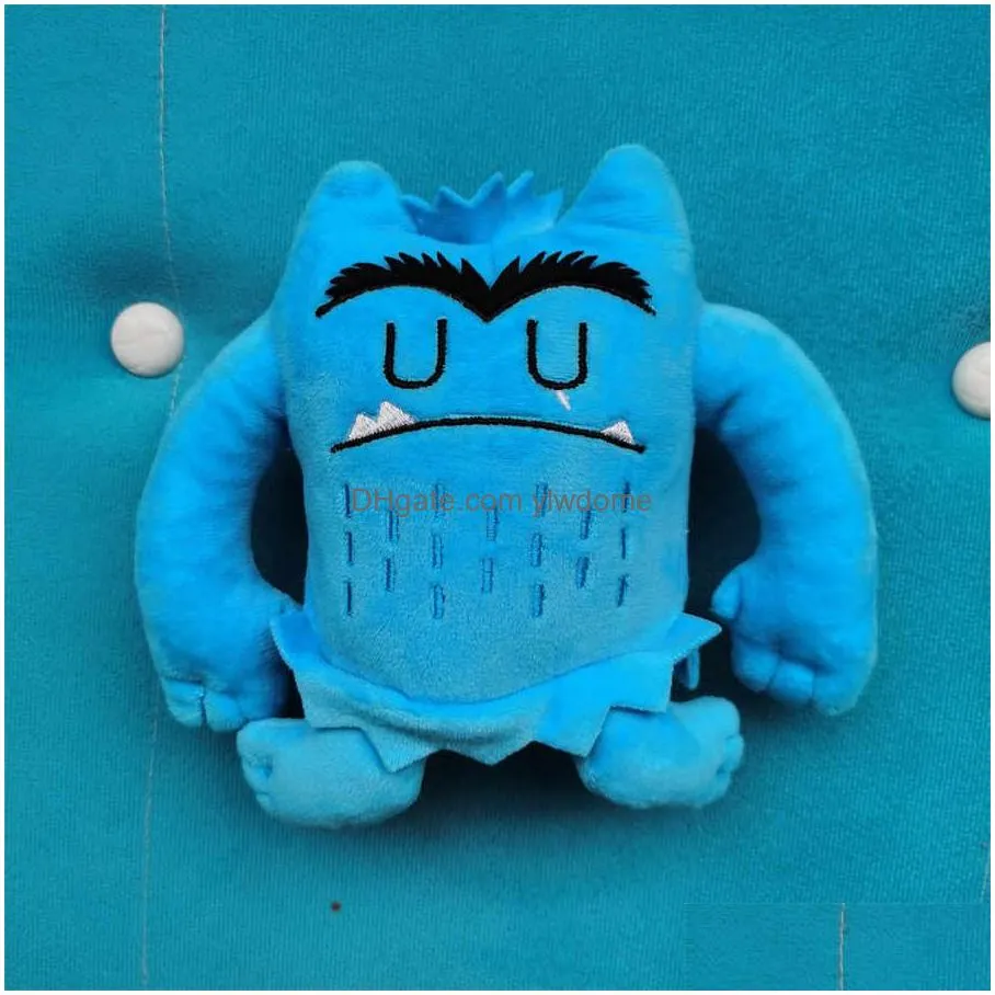 Movies & Tv Plush Toy Colorf Emotional Little Monster Plush Toy Soft Stuffed Animal For Kids Drop Delivery Toys Gifts Stuffed Animals Dh1Mg