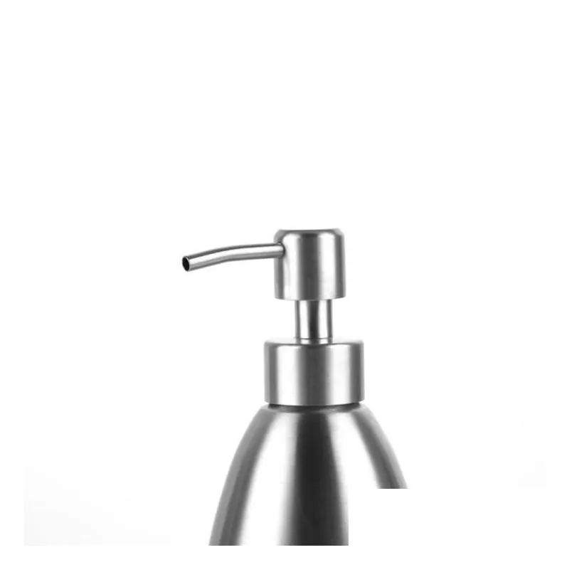 Furniture Accessories Home & Garden Kitchen Sink Stainless Steel Liquid Soap Shampoo Shower Dispenser 500Ml Drop Delivery 2021 Ivfq8