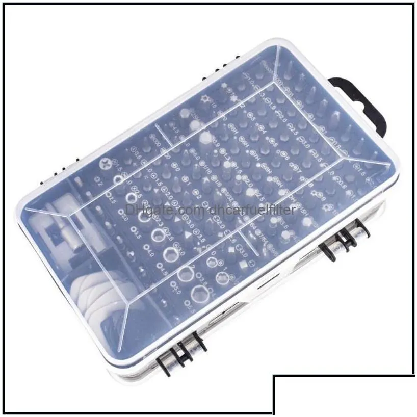 Professional Hand Tool Sets Mini Case For Repair 135 In 1 Screwdriver Set Of Screw Driver Bit Precision Mobile Phone Tools Kit Torx Dr