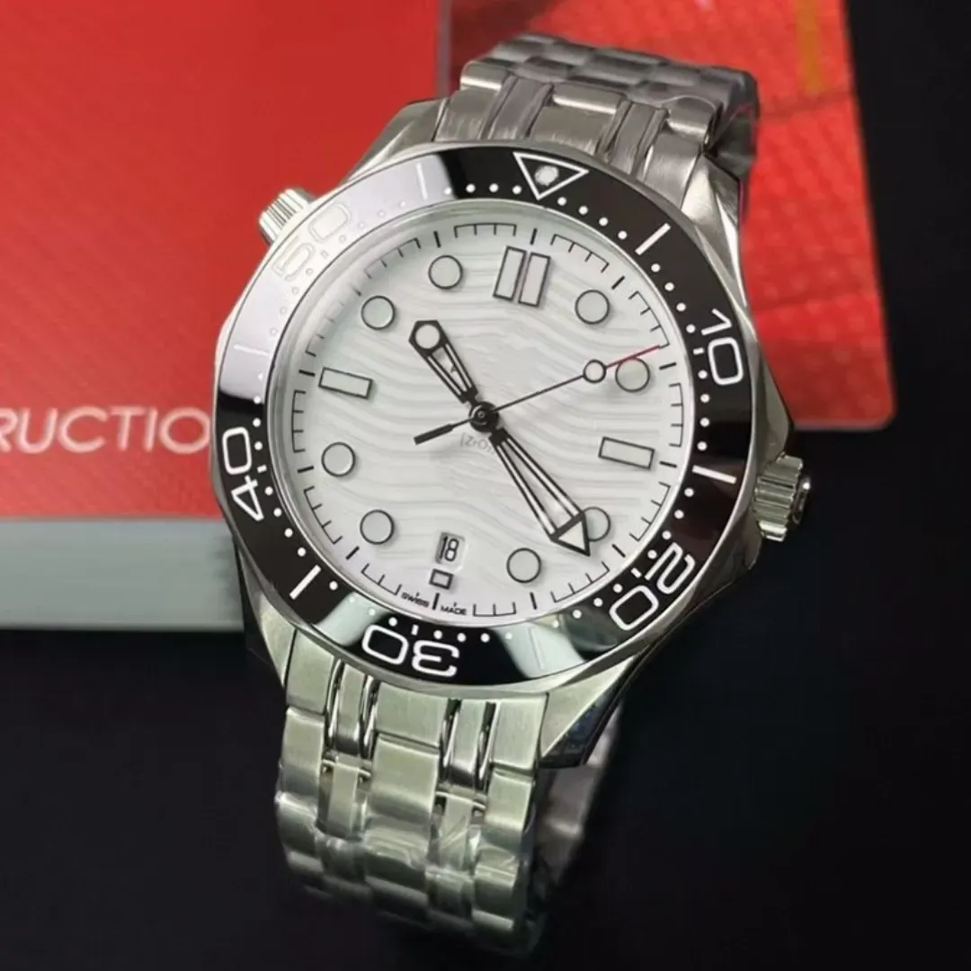 Watch Ceramic Bezel NTTD 42mm Men Orologio Sapphire Mens Watches Limited Automatic Movement Mechanical Montre de luxe Watch Nato 300M Wristwatches