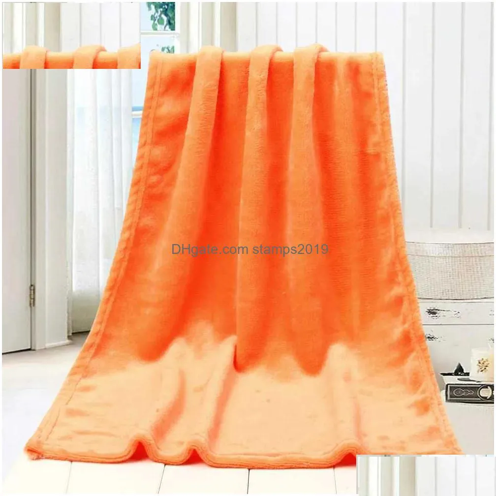 blankets 50x70cm fashion solid soft throw kids blanket warm coral plaid blankets flannel softest blanket in the world mid throw