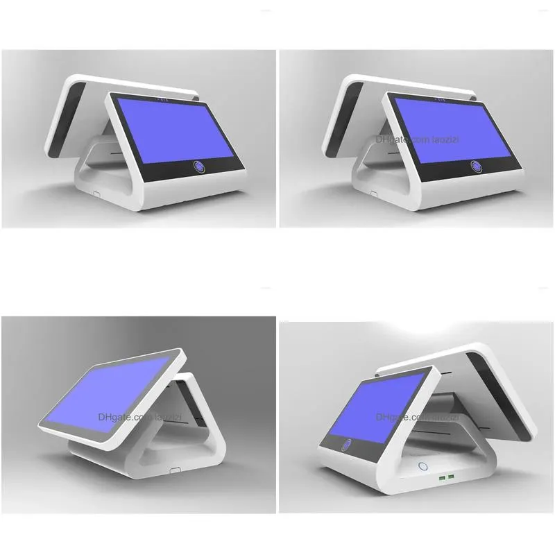 model system double screen all in one computer capacitive touch monitor