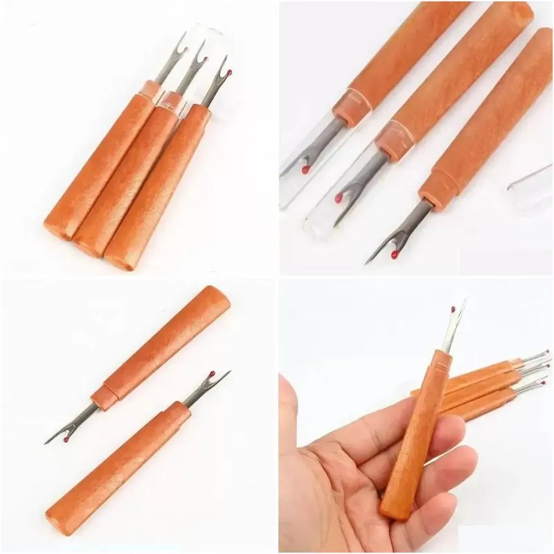 Home Garden 500Pcs Cross-Stitch Tools Patchwork Seam Ripper Take Out Stitches Device Needlework Sewing Accessories
