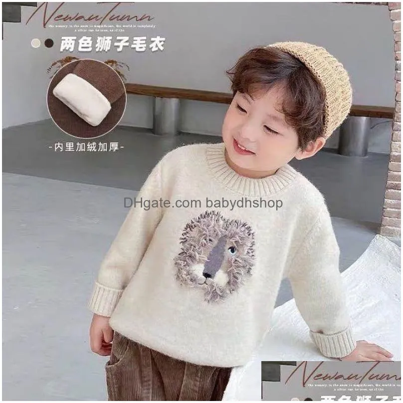 children sweater  boys sweaters autumn teenager cardigan for boys clothes cotton toddler baby sweater pullover knitwear 210308