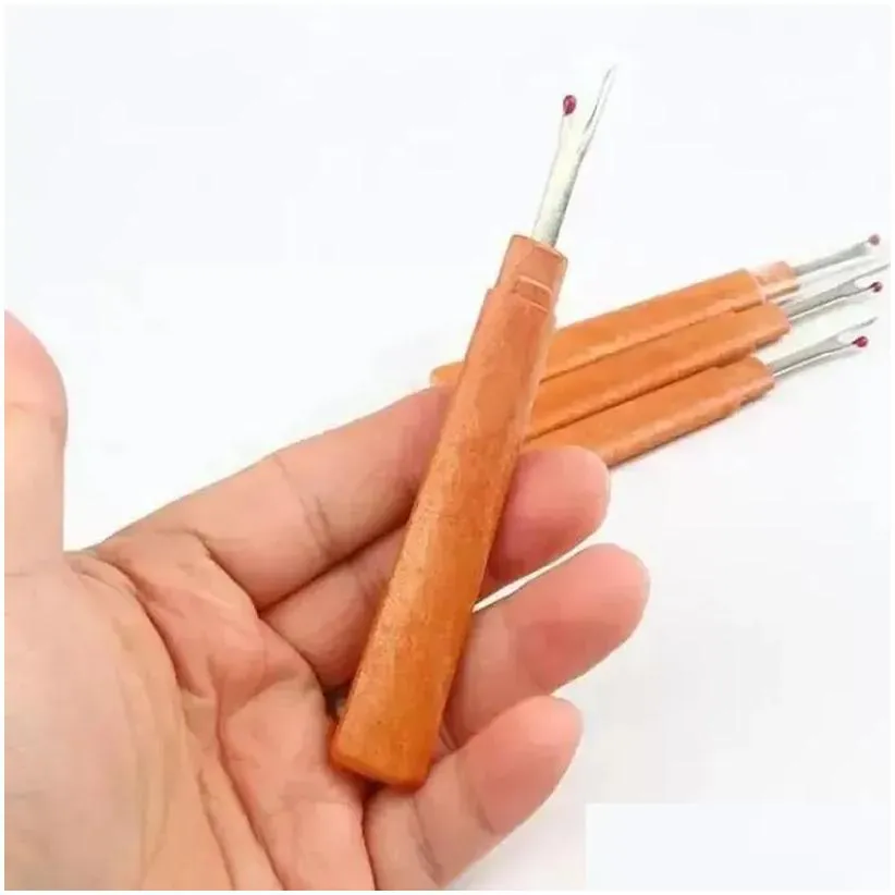 Home Garden 500Pcs Cross-Stitch Tools Patchwork Seam Ripper Take Out Stitches Device Needlework Sewing Accessories
