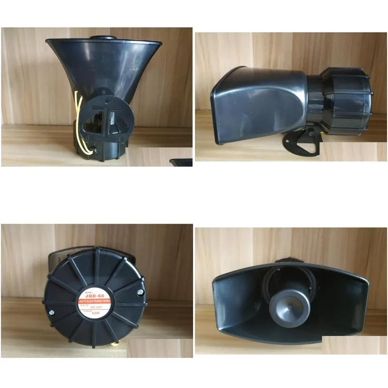 High quality DC12V 60W car speaker,auto horn,Autohupe,siren speaker,tweeter speaker,waterproof