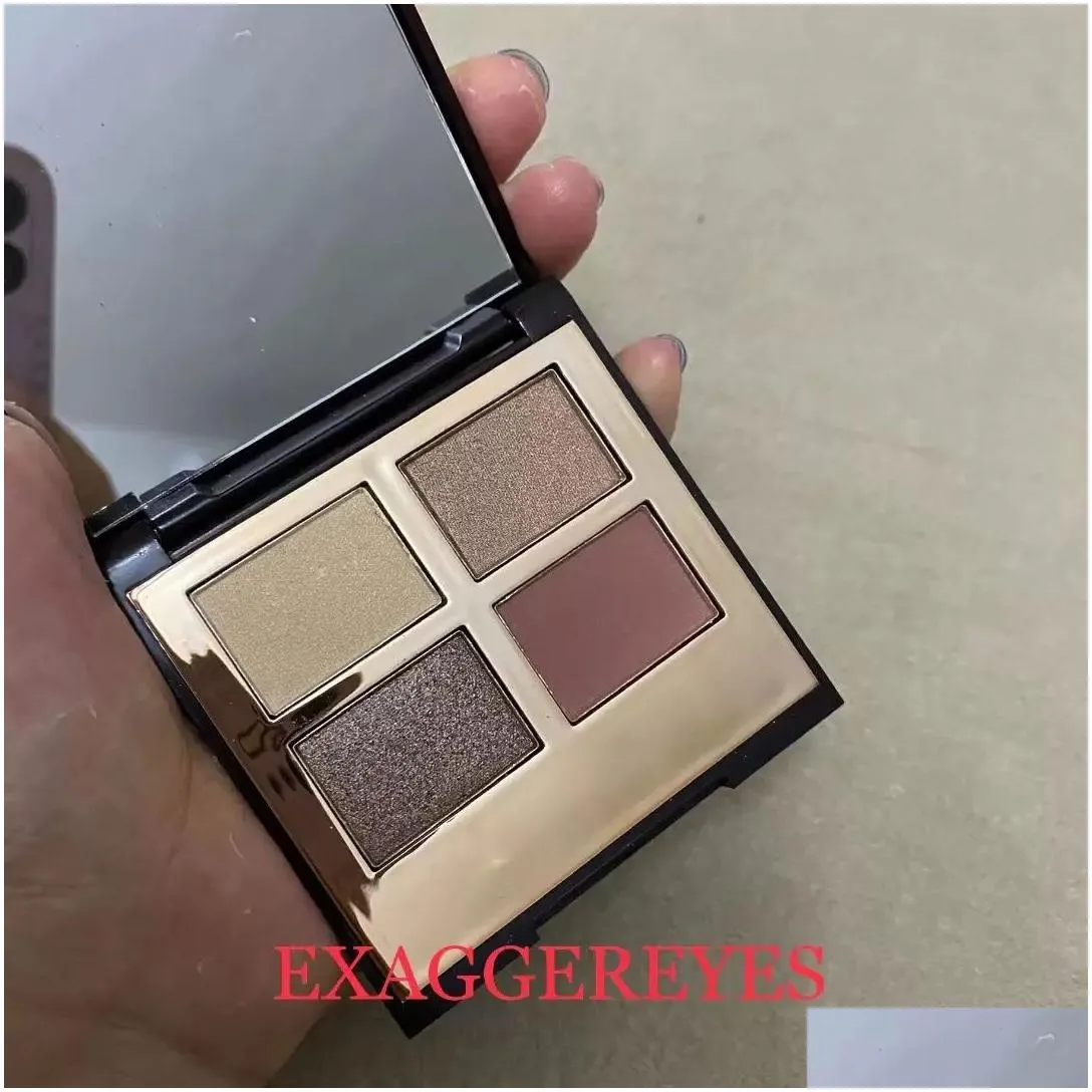 Other Health & Beauty Items High Quality Brand Eyeshadow 4 Colors Bigger Brighter Eyes Filter Natural Naked Eye Shadow Palette Makeup Dhwmb