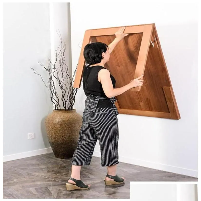Modern Glass Folding Dining Table Space Saving Wall Mount Design Kitchen Storage Rack Invisible Expansion Computer Desk From Coffice 937.08 DHgate.Com