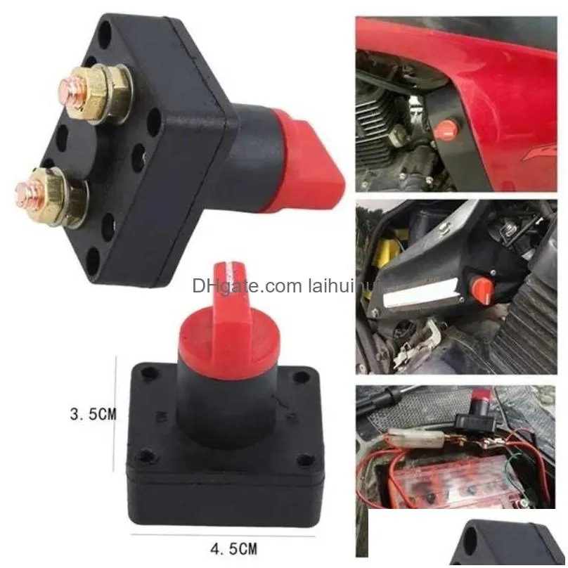  150a car battery rotary switch disconnect power safe cut off disconnecter auto motorcycle truck boat power isolator switches