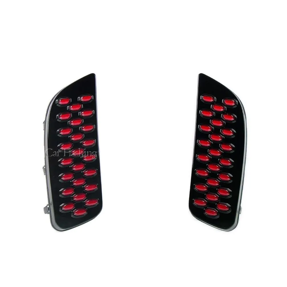 Car LED Rear Bumper Reflector Light For Mazda CX-50 CX50 2022 2023 Fog Lamp Brake Light with Dynamic Turn Signal