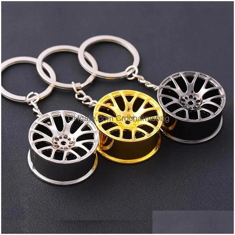 Party Favor Wheel Tire Styling Creative Mini Car Key Ring Chain Best Holiday Gift For Birthday/Party/4S Drop Delivery Home Garden Fest Dh3Bx